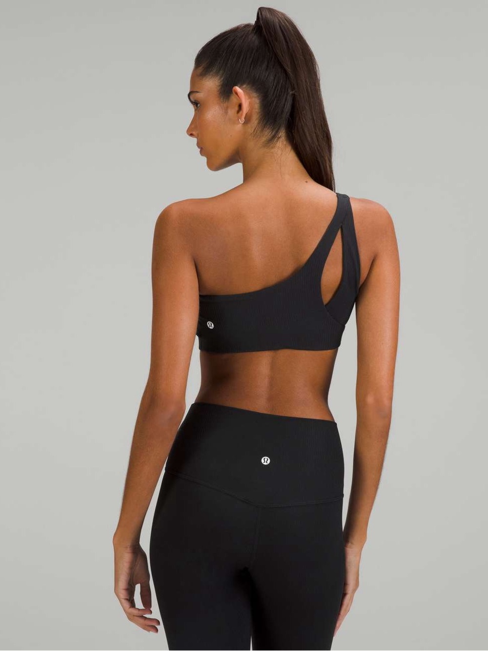 Lululemon Ribbed Nulu Asymmetrical bra light Support, A/B 8